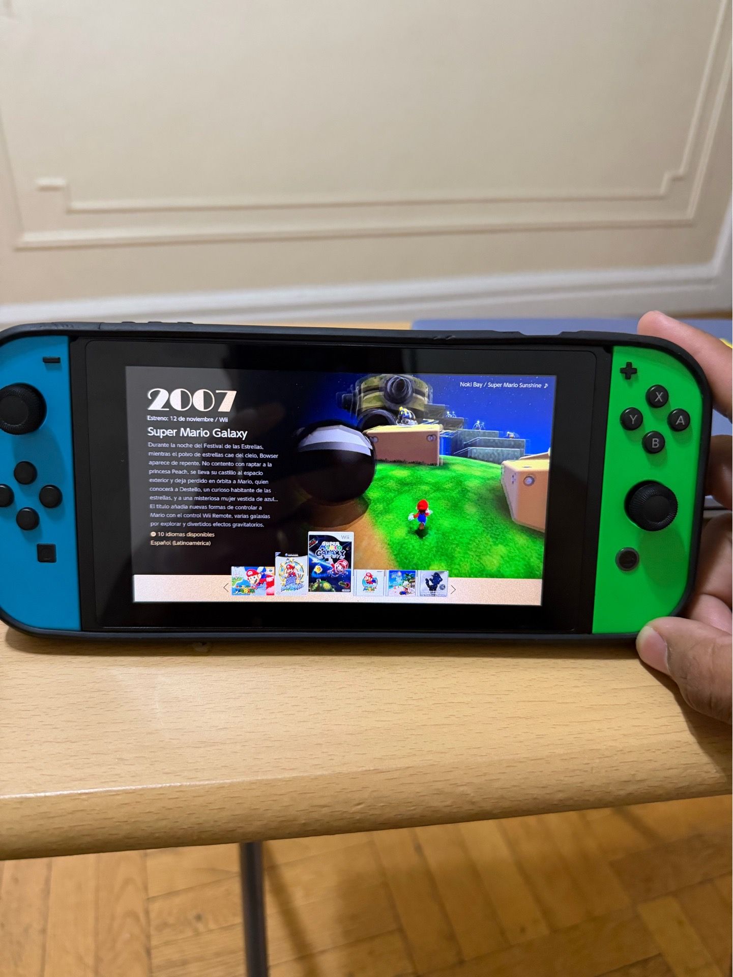Nintendo Switch in good condition, fully functional, with 8 game - photo 3