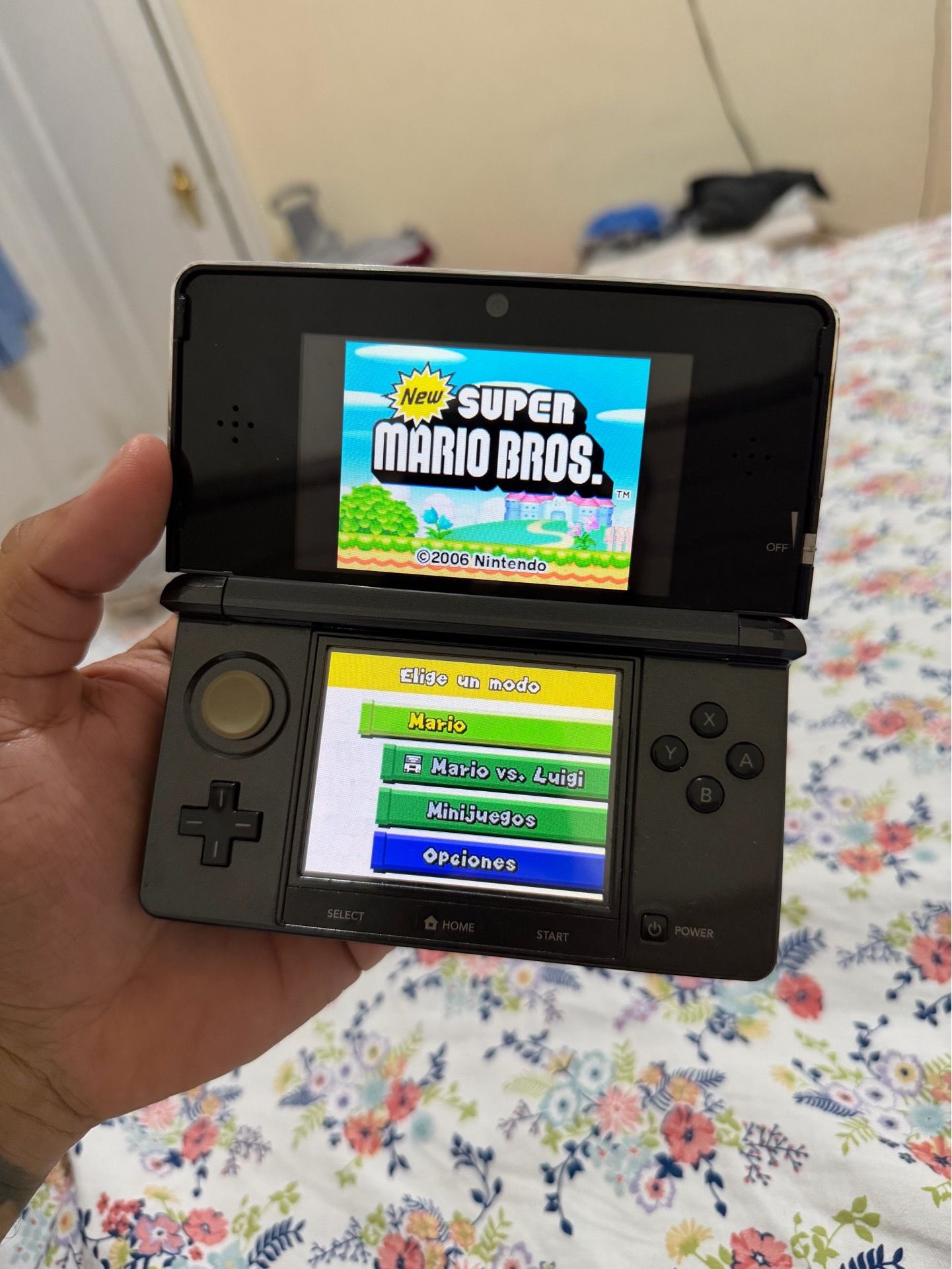 Nintendo 3DS Cosmo Black Bundle + Action Replay DS + 13 Games