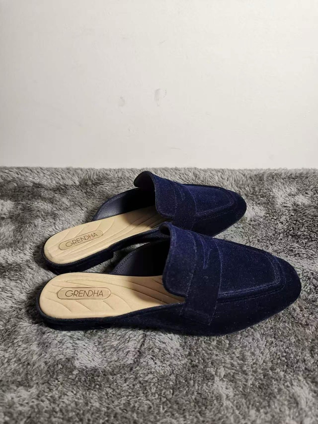 Grendha Velvet Mules US6 - photo 2