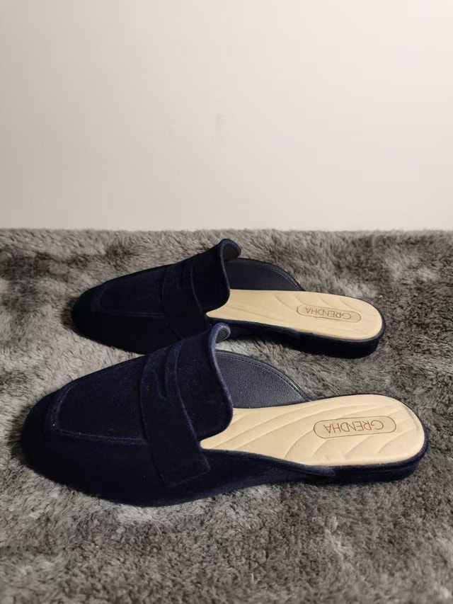 Grendha Velvet Mules US6 - photo 4