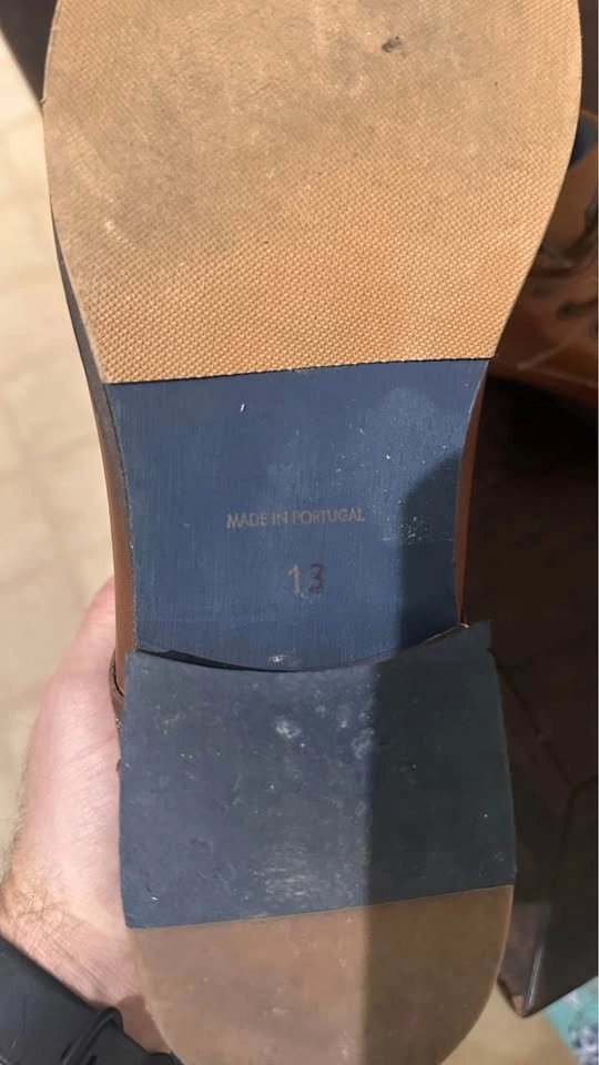 Men’s Tan Parc Leather Boots Size 13 - photo 5