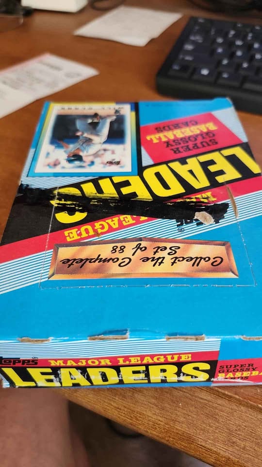 1990 topps mini super glossy leaders. 36 sealed packs. - photo 5