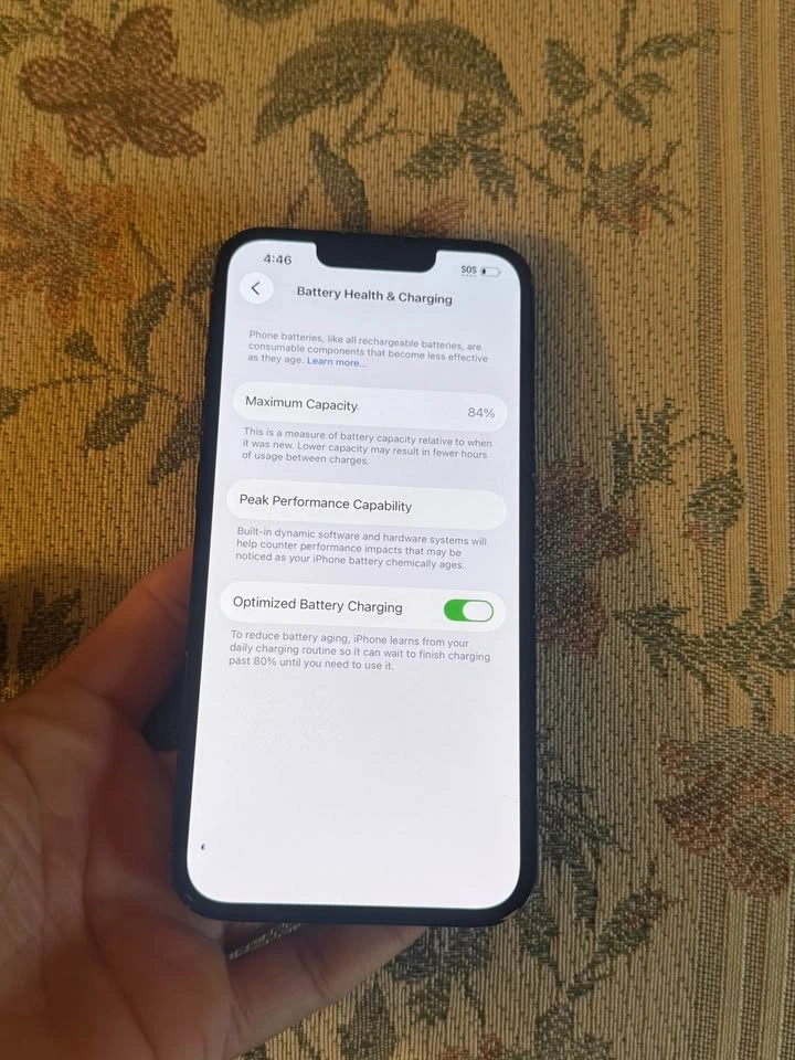 iPhone 13 128GB 84% Battery Health - photo 3