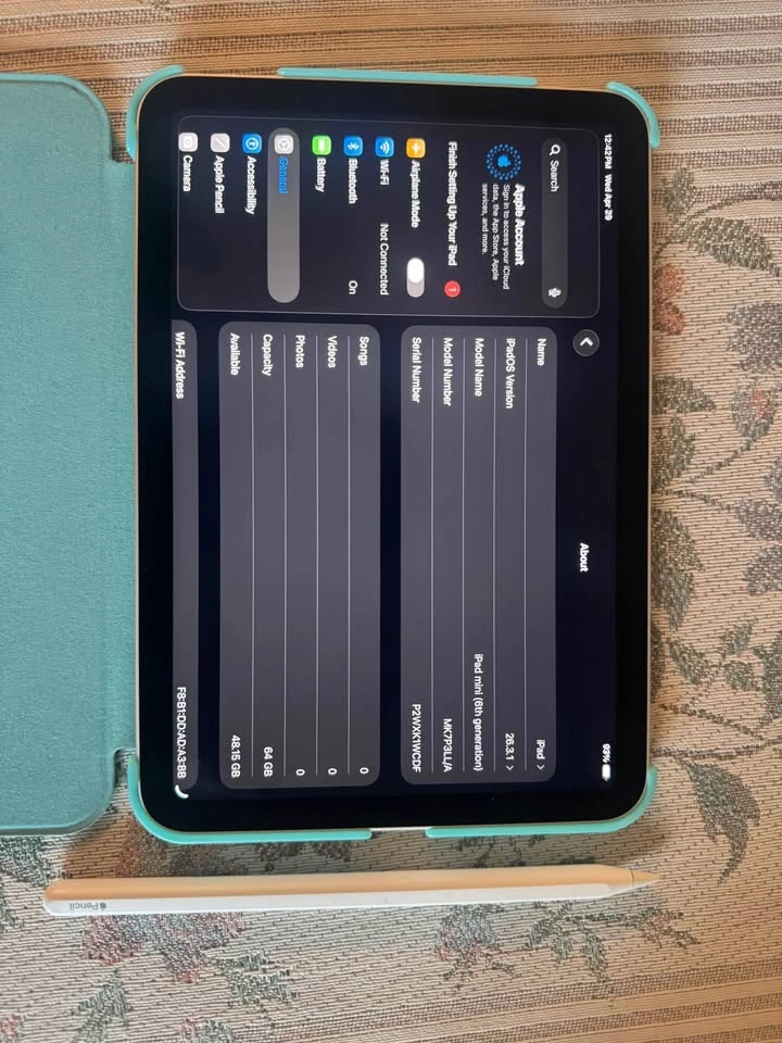 Ipad mini 6th gen 64 GB with apple pencil - photo 3