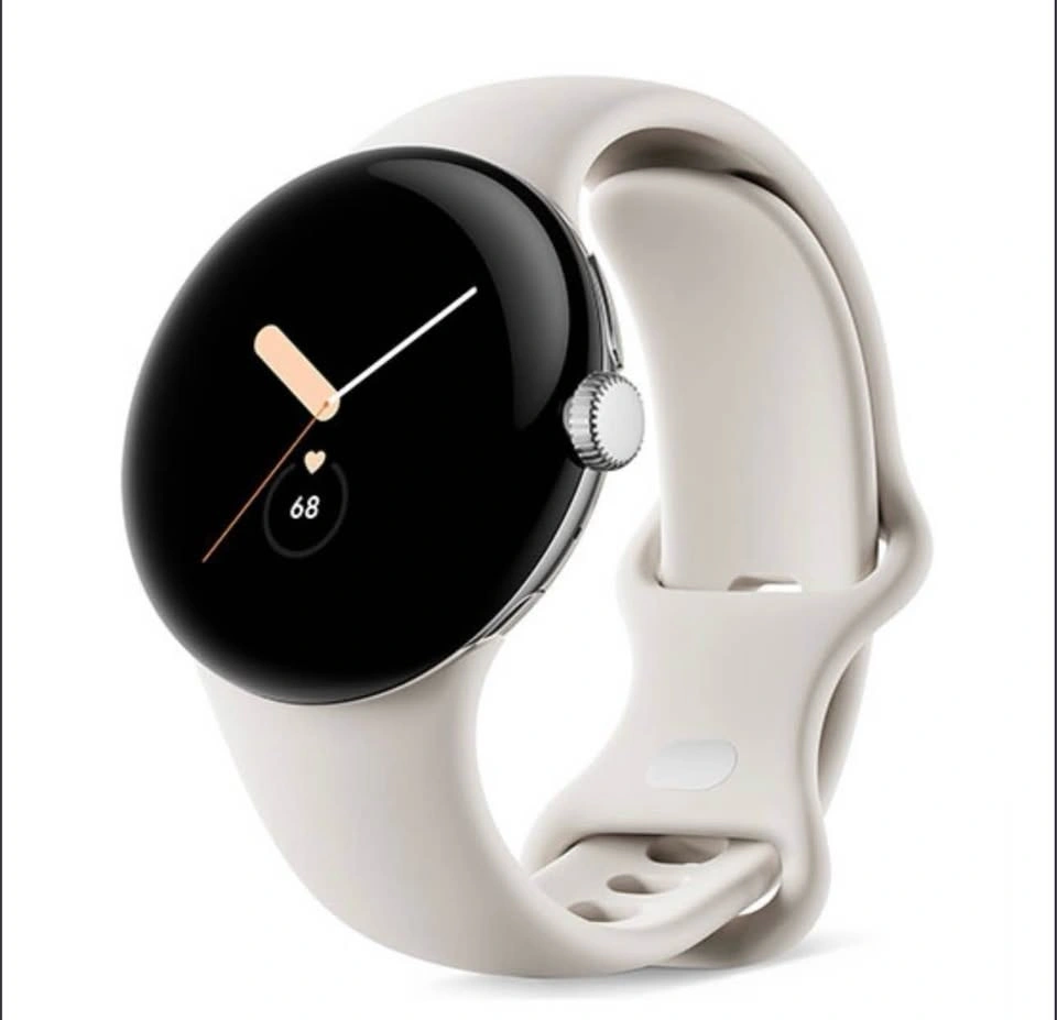 Google Pixel Watch WiFi Bluetooth Polished Silver - photo 2