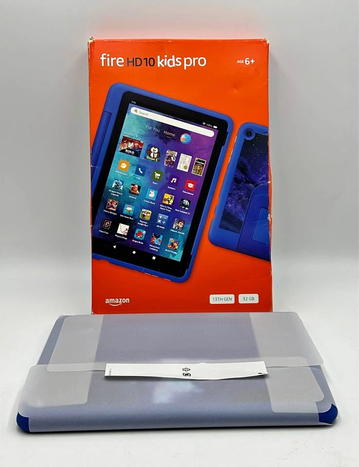 Amazon Fire HD 10 Kids tablet, includes slim case for ages 6-12