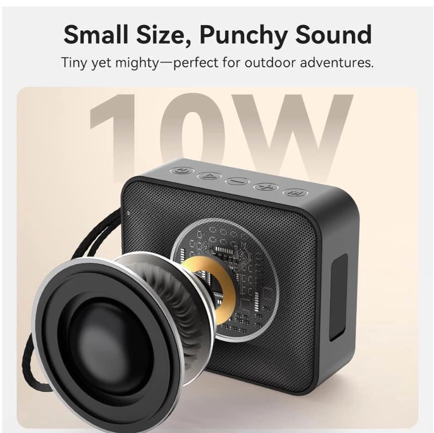 Oraolo Bluetooth Speaker, IPX7 Waterproof Portable Speaker - photo 2
