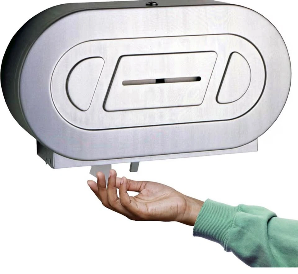 Bobrick B-2892 Classic Series Twin Jumbo Roll Dispenser