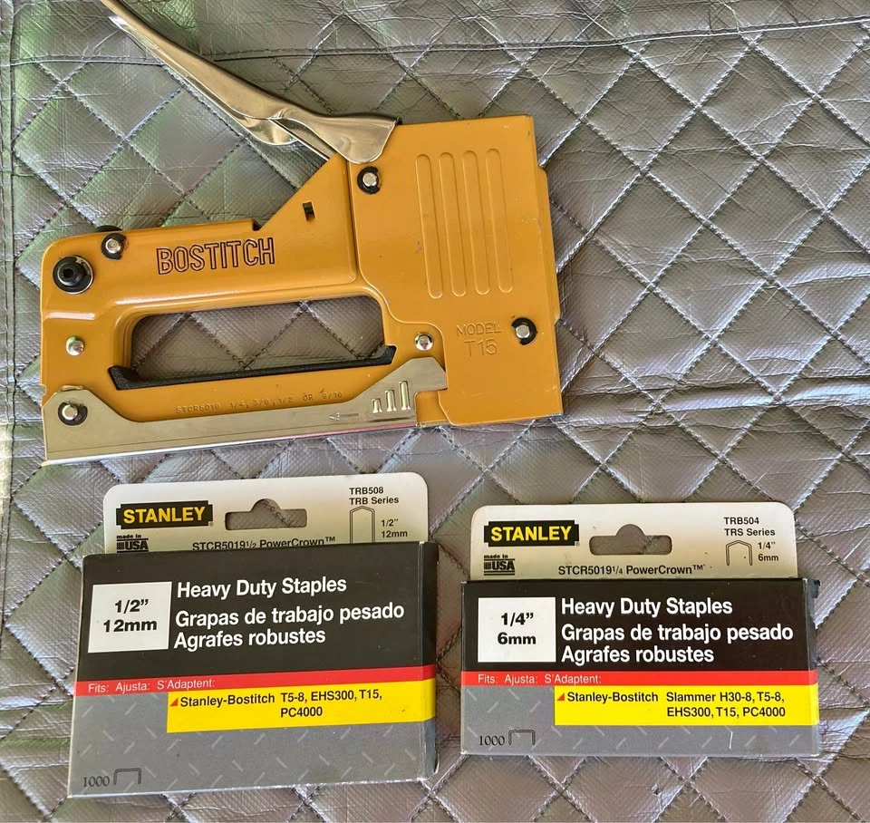 Bostitch T15 Manual Heavy Duty Staple Gun