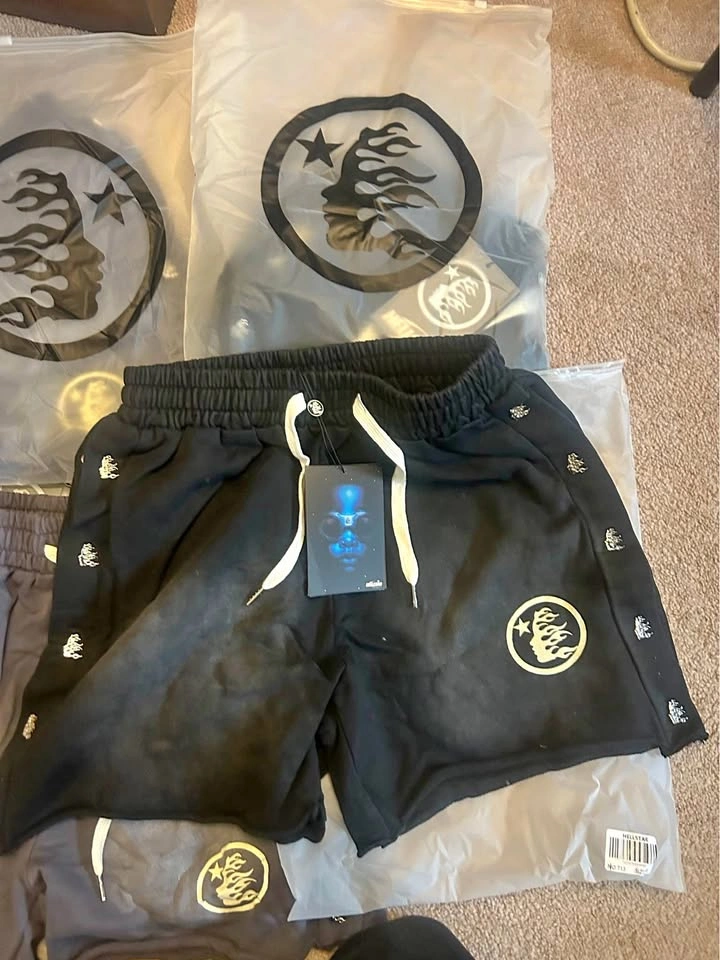 Hellstar Sweat Shorts Black