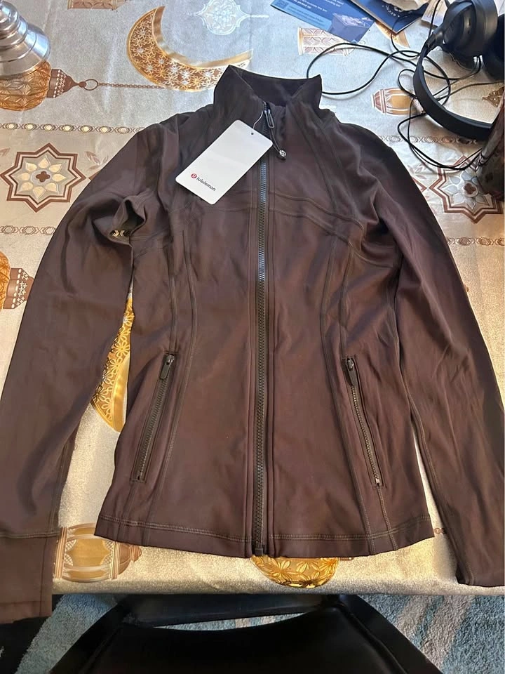 Brown Lululemon Define Jacket