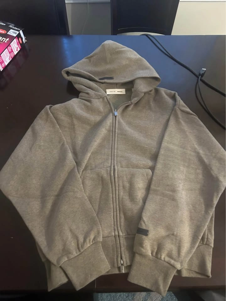 Fear of God Essentials Zip-Up Hoodie - photo 2