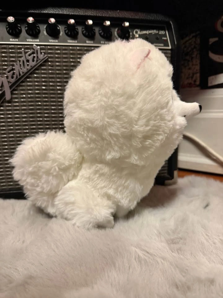 TY Beanie Boos White Cat Plush with Tag - photo 2