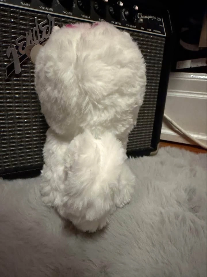 TY Beanie Boos White Cat Plush with Tag - photo 3