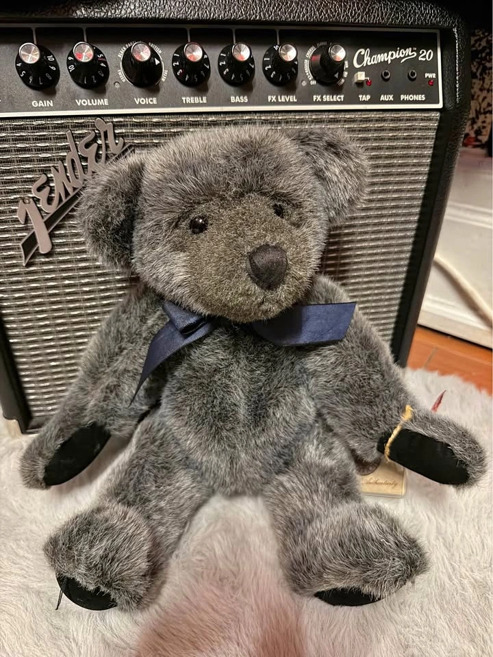 Collectible Teddy Bear Plush with Tags vintage