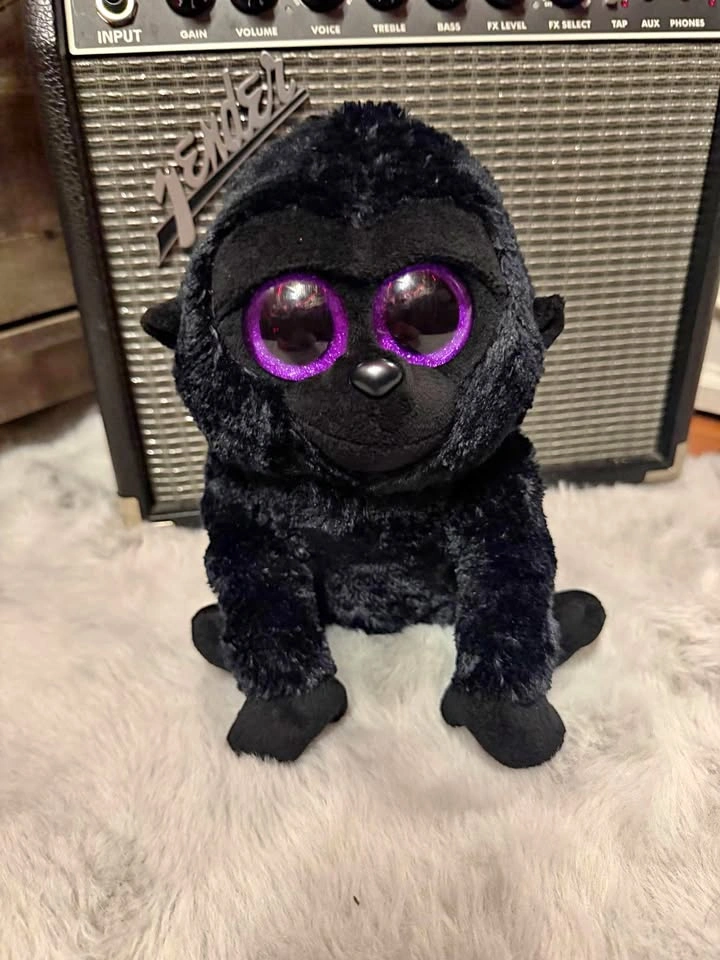 TY Beanie Boos Spider Plush - Purple Eyes