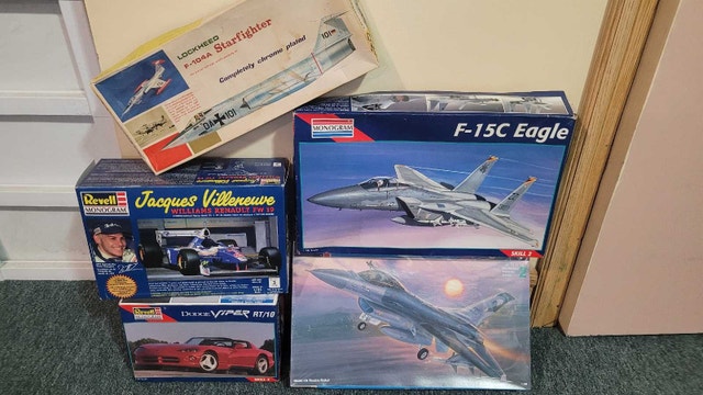 F-104, F15C, F16, F1 and a Viper