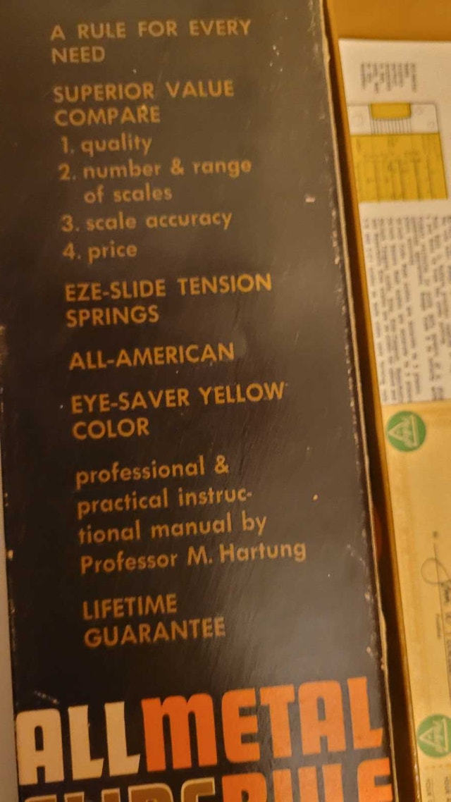 Pickett Slide Rule - photo 2
