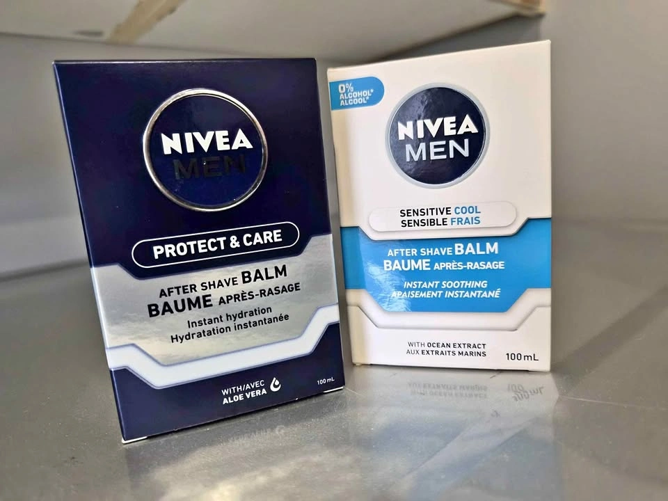 Nivea after shave balm 2 for 15$ unopened