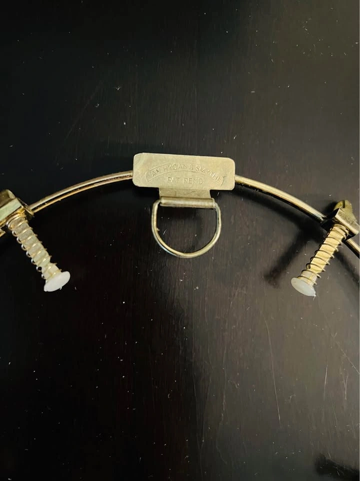 VAN HYGAN & SMYTHE 7" Brass Wall Plate Holder - photo 3