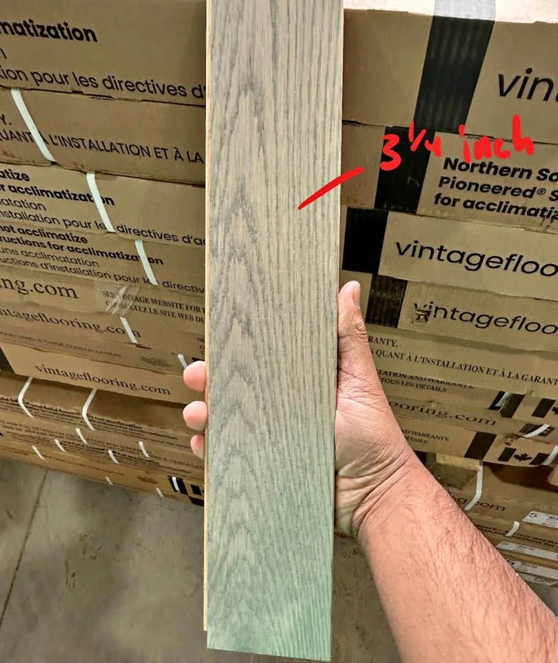 3¼” Red Oak Hardwood Flooring – 560 sq ft