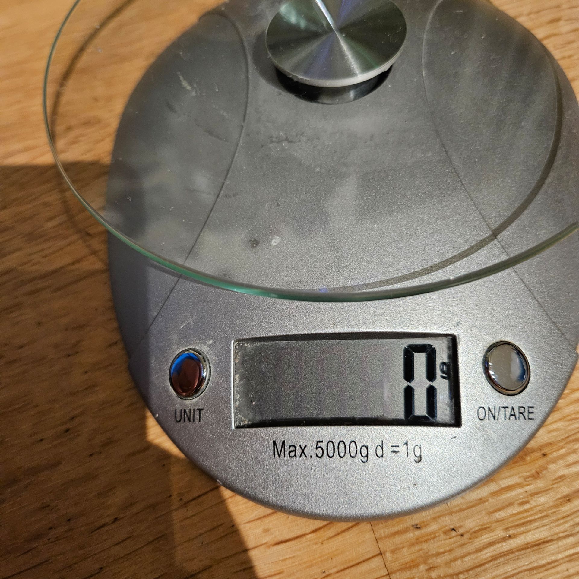 Basic kitchen scale