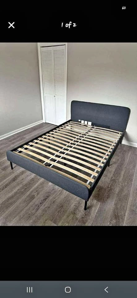 Queen size bed frame