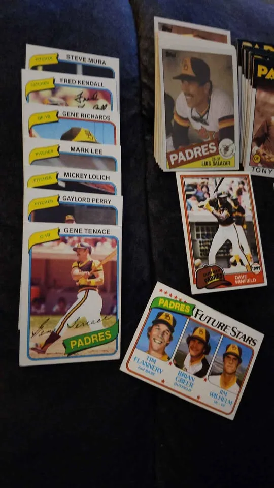 Padres 91 baseball cards image indicator(2)