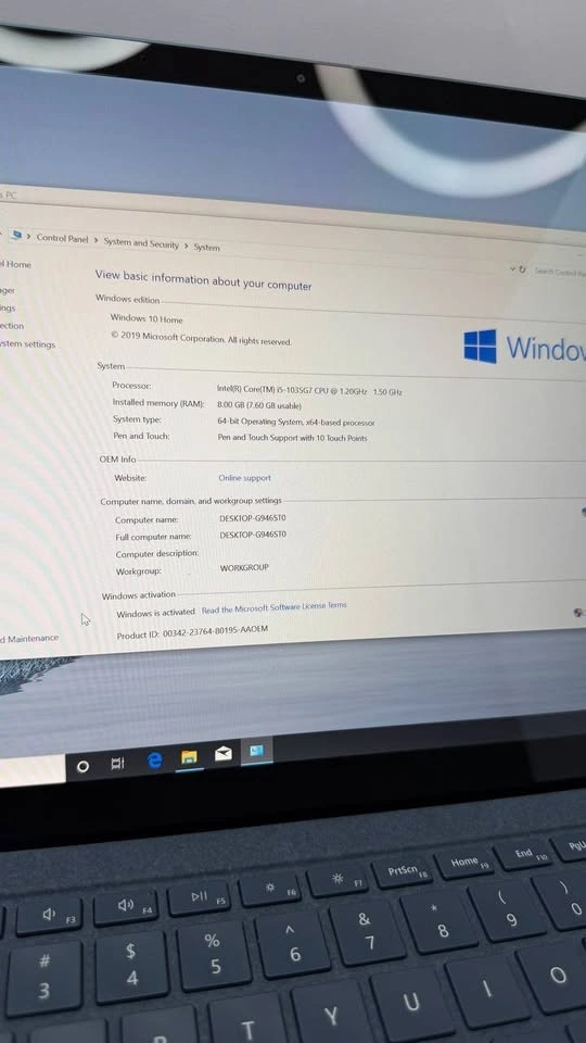 Microsoft Surface Laptop 3 13.5" i5 8GB RAM 256GB SSD - photo 3
