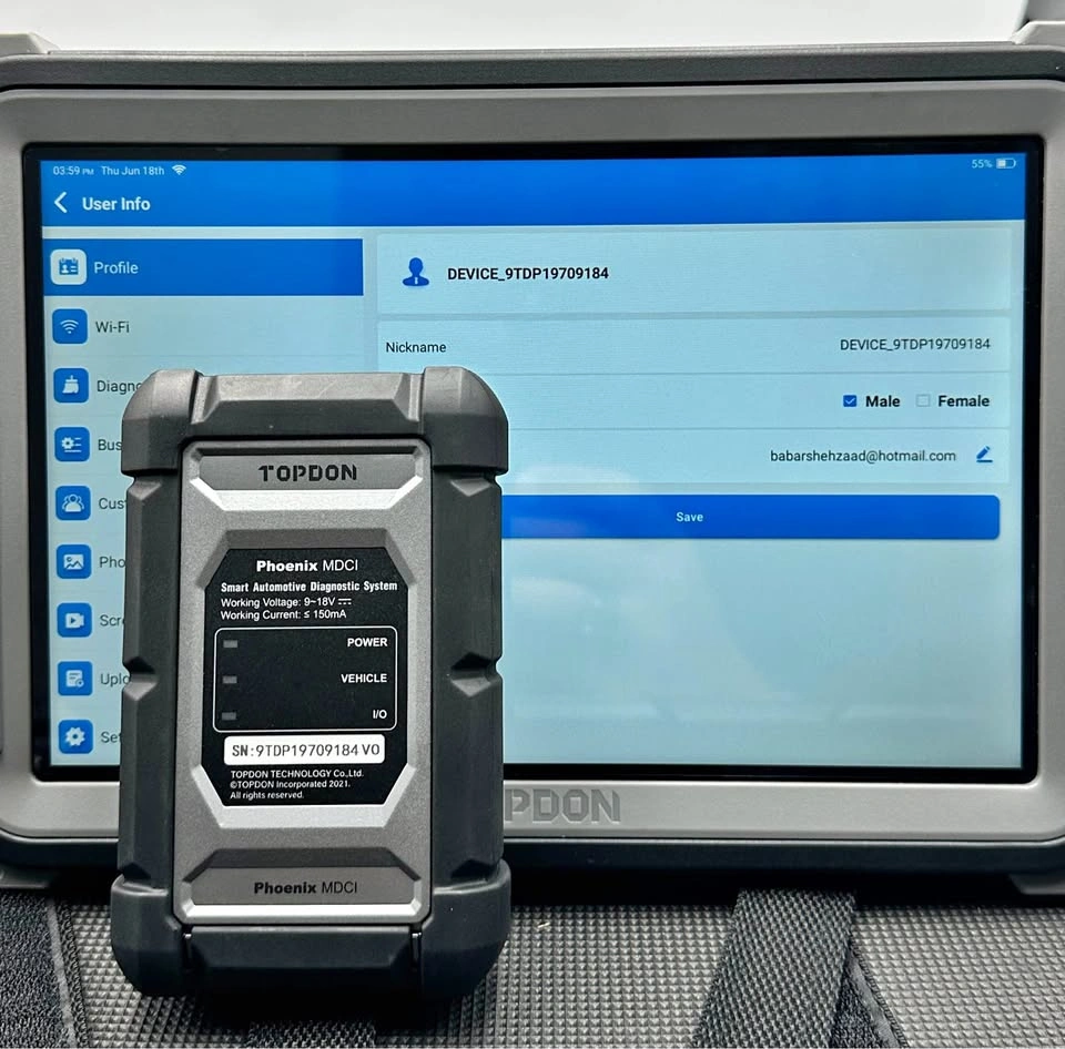 TOPDON Phoenix Plus 2, OE-Level TOPDON Scanner