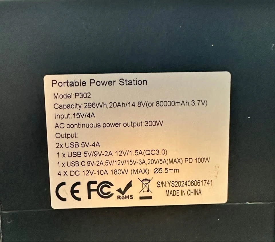 Pion Power P302 300W Portable Power Station - photo 5