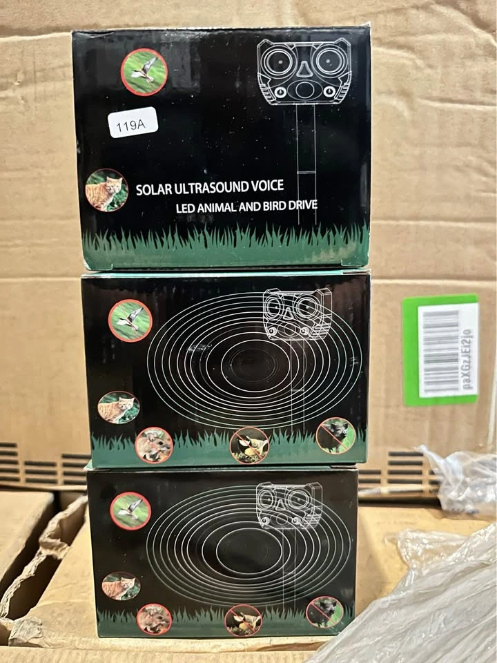 Solar Powered Ultrasonic Animal Deterrent with Motion Sensor - photo 2