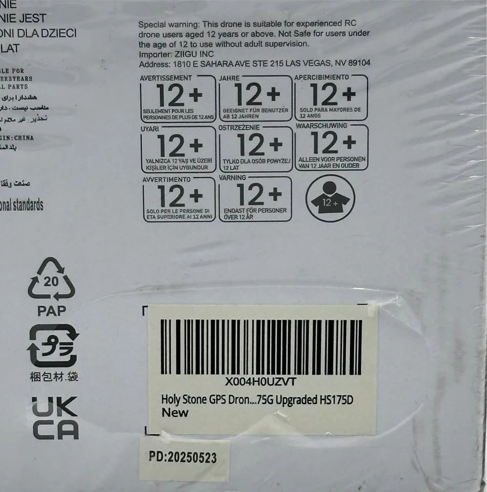 Holy Stone Drone HS175G 75g upgraded Hs175D - photo 3