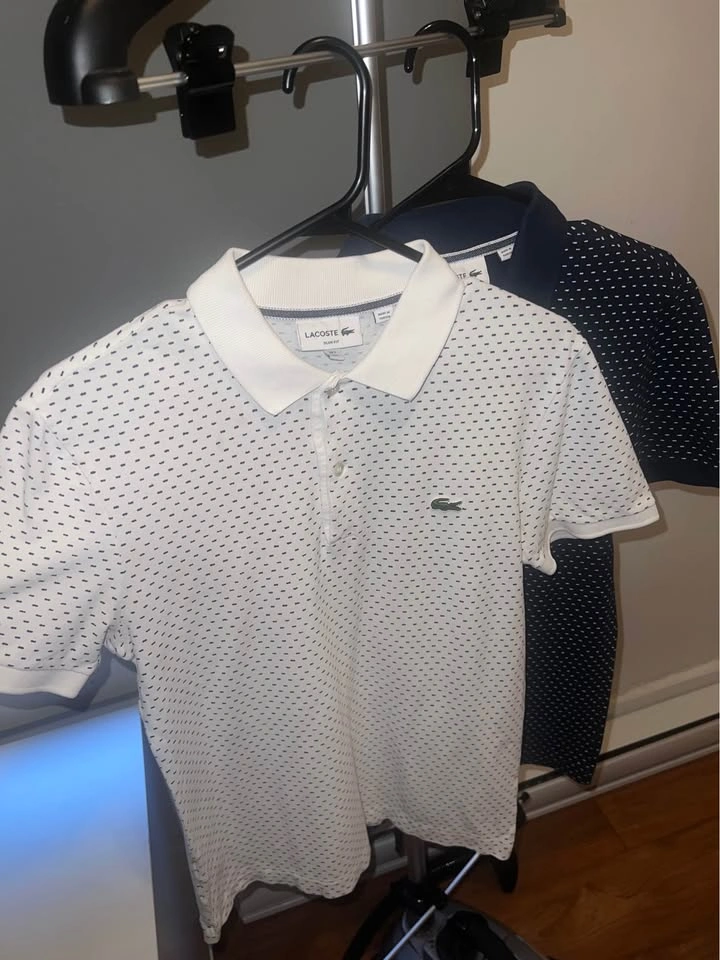 2 Lacoste Men's Polos Size S - photo 2