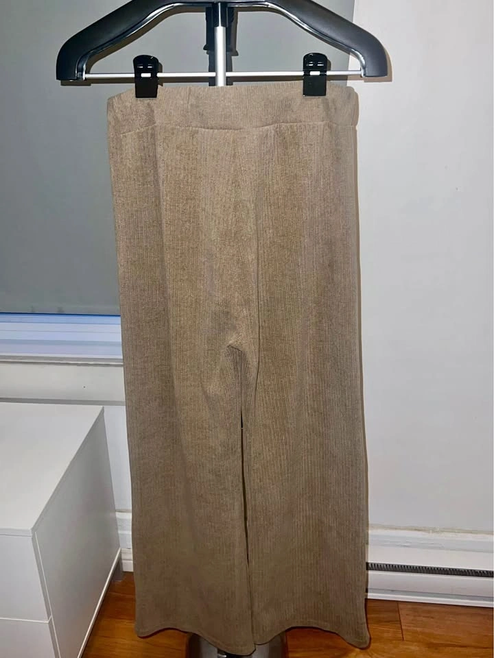Taupe Flowy Pants