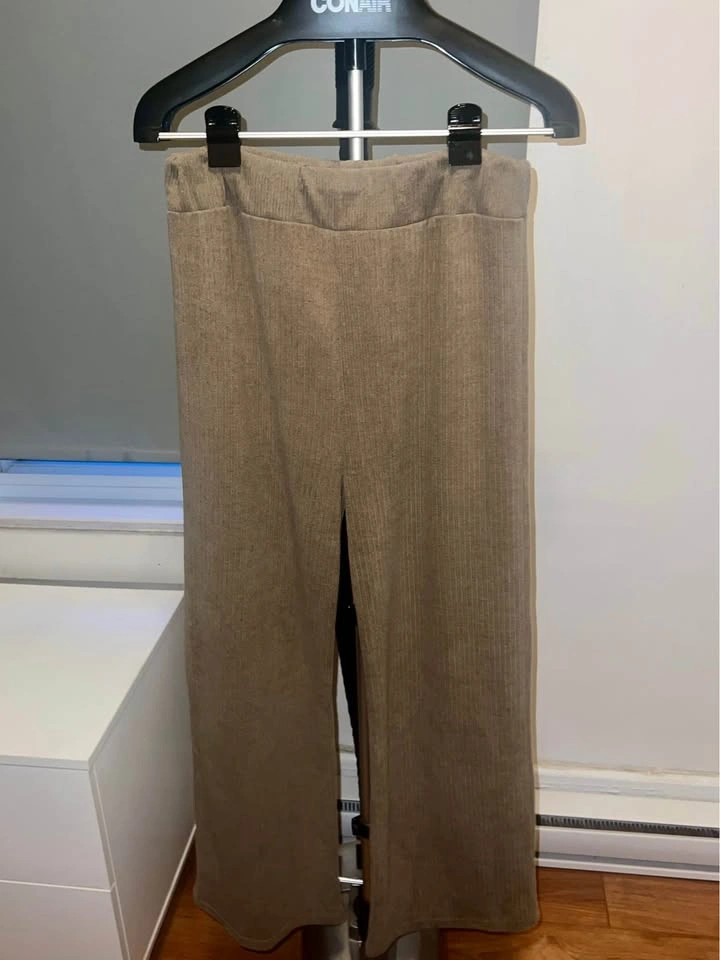 Taupe Flowy Pants - photo 2