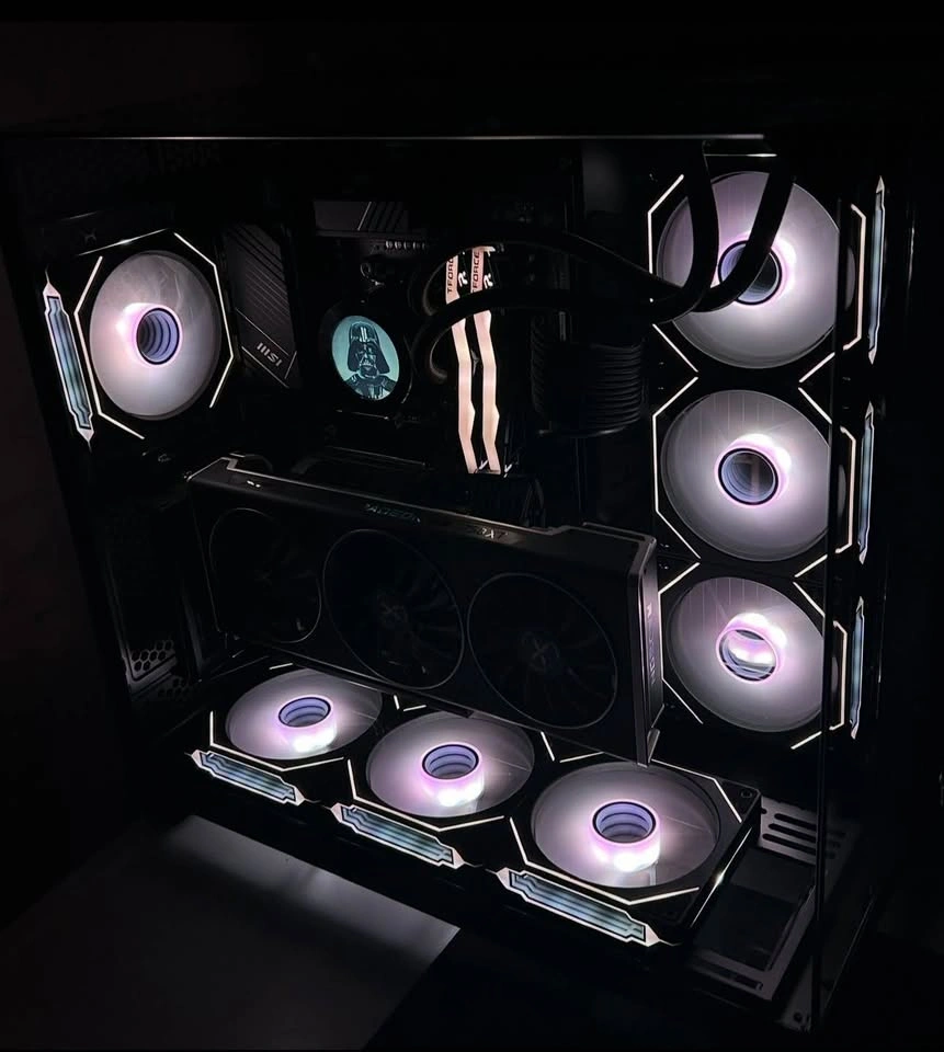 GAMING PC: RX 6750 XT, RYZEN 5 7600, WITH PERIPHERALS - photo 2