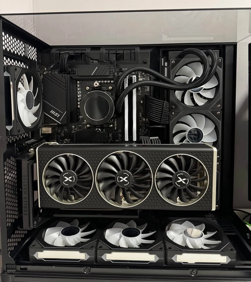 GAMING PC: RX 6750 XT, RYZEN 5 7600, WITH PERIPHERALS - photo 3