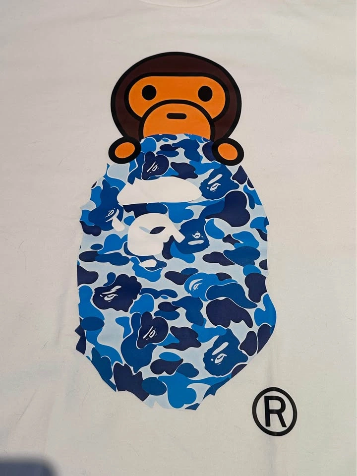 Blue Camo Bape T-shirt - photo 4