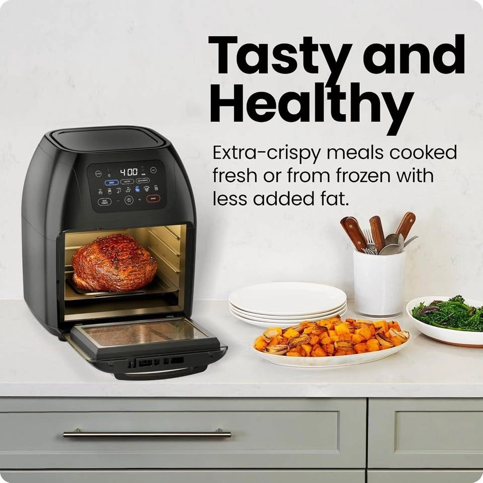 CHEFMAN Multifunctional Digital Air Fryer, Rotisserie, & Dehydra - photo 2