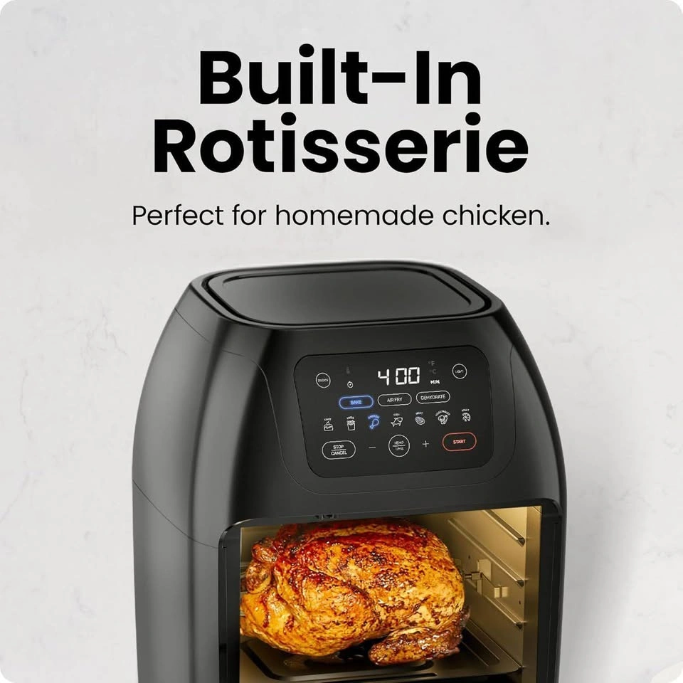 CHEFMAN Multifunctional Digital Air Fryer, Rotisserie, & Dehydra - photo 4