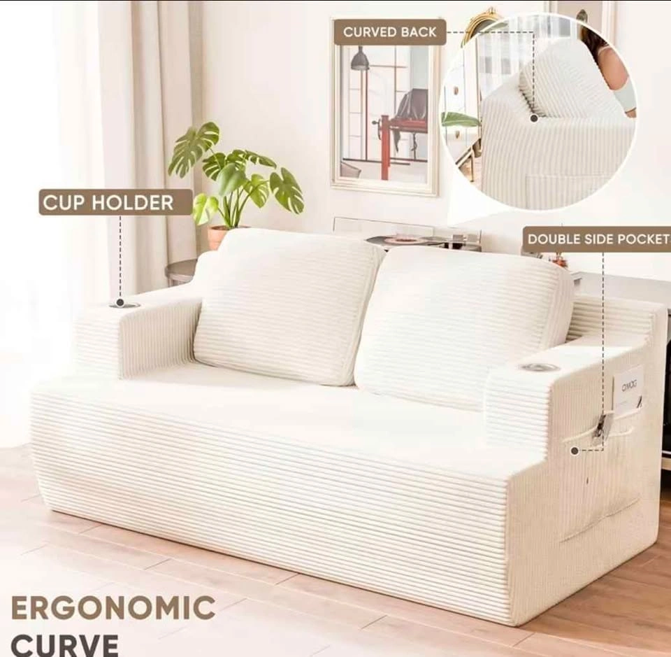 Brand new 67" Cloud Couch Sofa 2 Seater Comfy Loveseat - photo 2