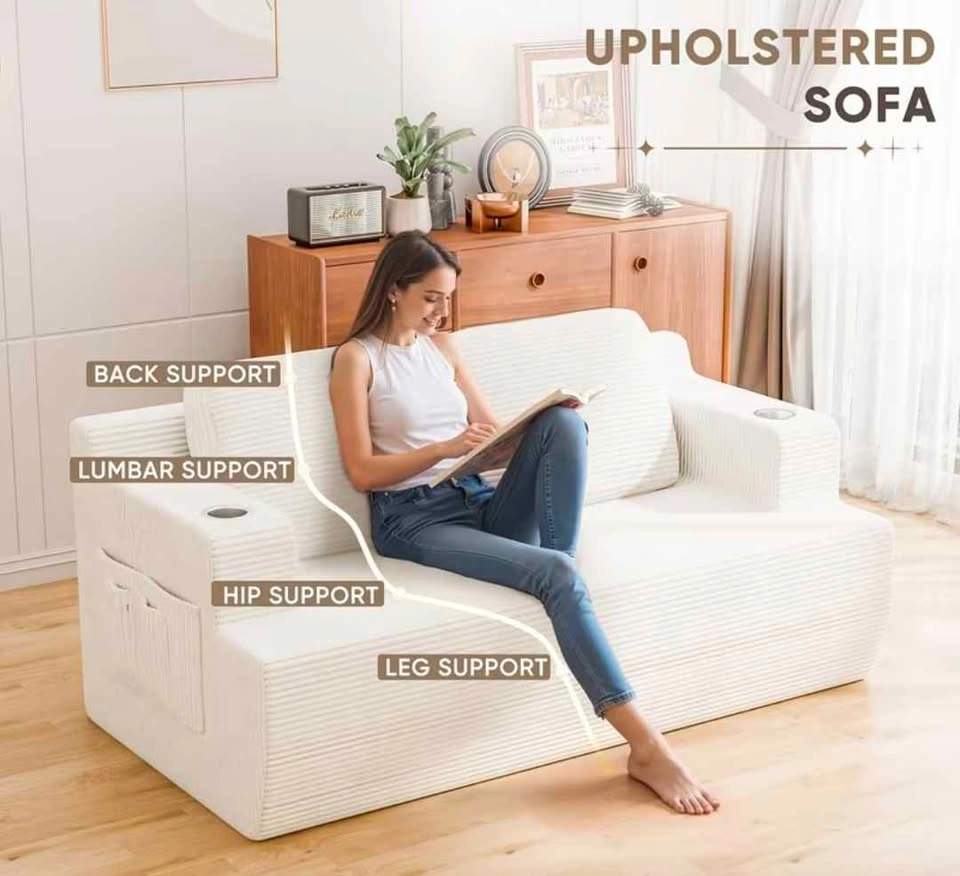 Brand new 67" Cloud Couch Sofa 2 Seater Comfy Loveseat - photo 5