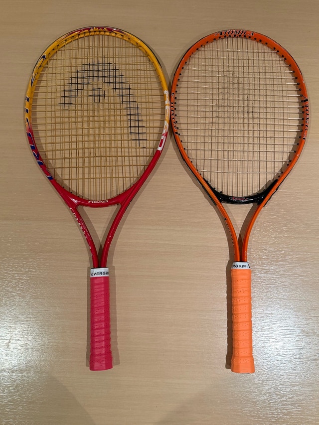 Head and Atomica Tennis Rackets