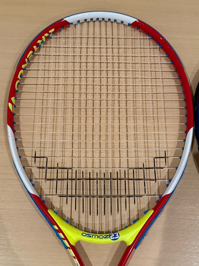 Wilson Spider-Man and Artengo Osmoz 23 Junior Tennis Rackets - photo 4
