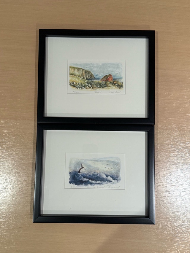 Peter Sobol Signed Art Prints "Home" and "Common Ground"