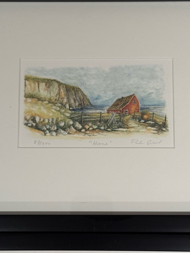 Peter Sobol Signed Art Prints "Home" and "Common Ground" - photo 3