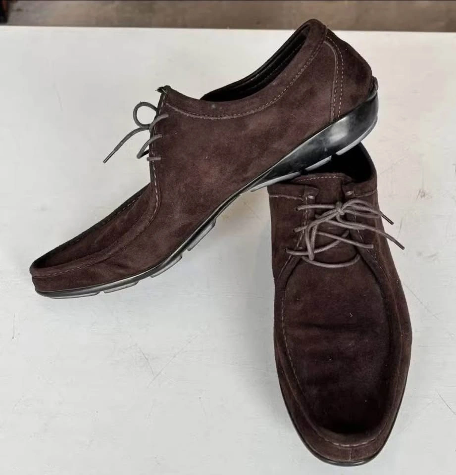 Fabi Made in Italy Men’s Suede Shoes brown 11-11.5 - photo 2