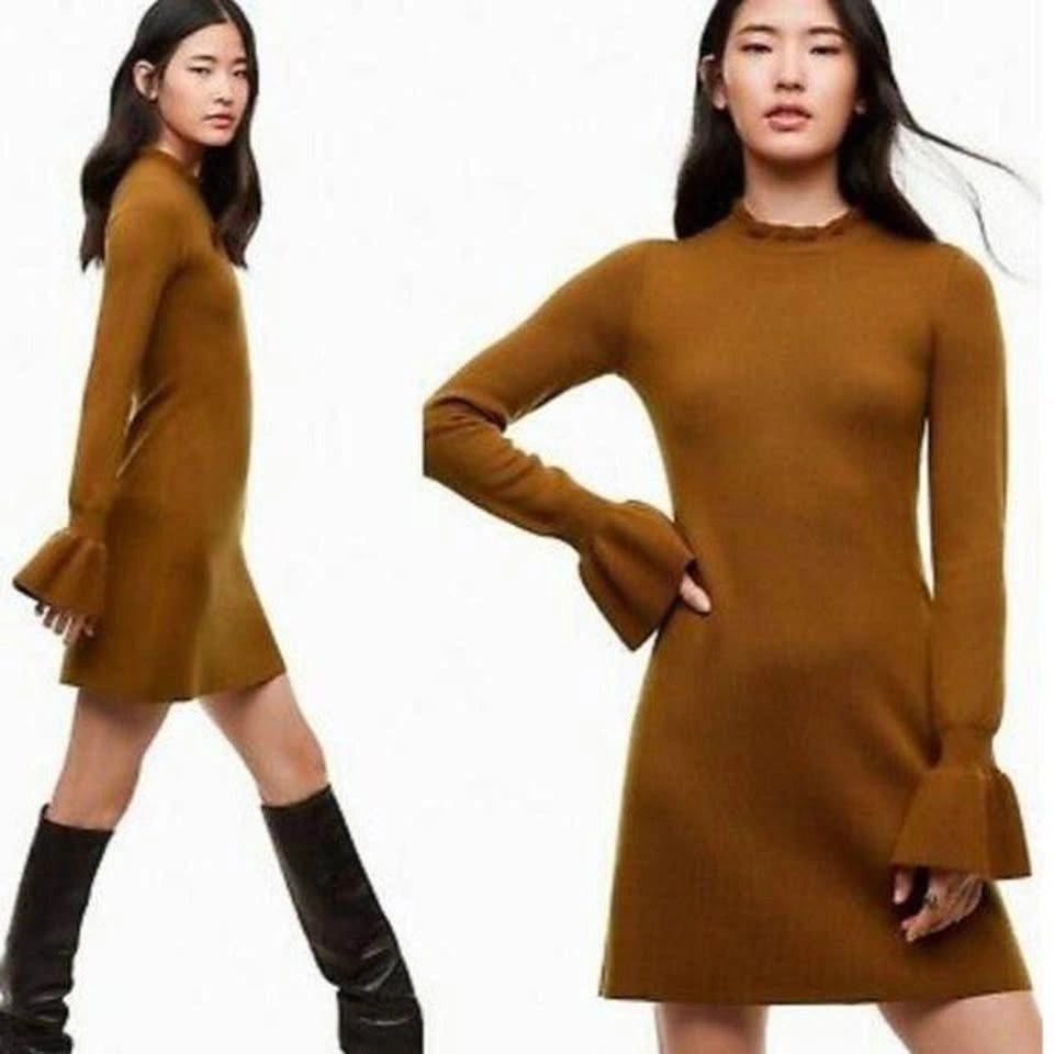 Wilfred Knitted Merino Wool Dress Size XXS - photo 3