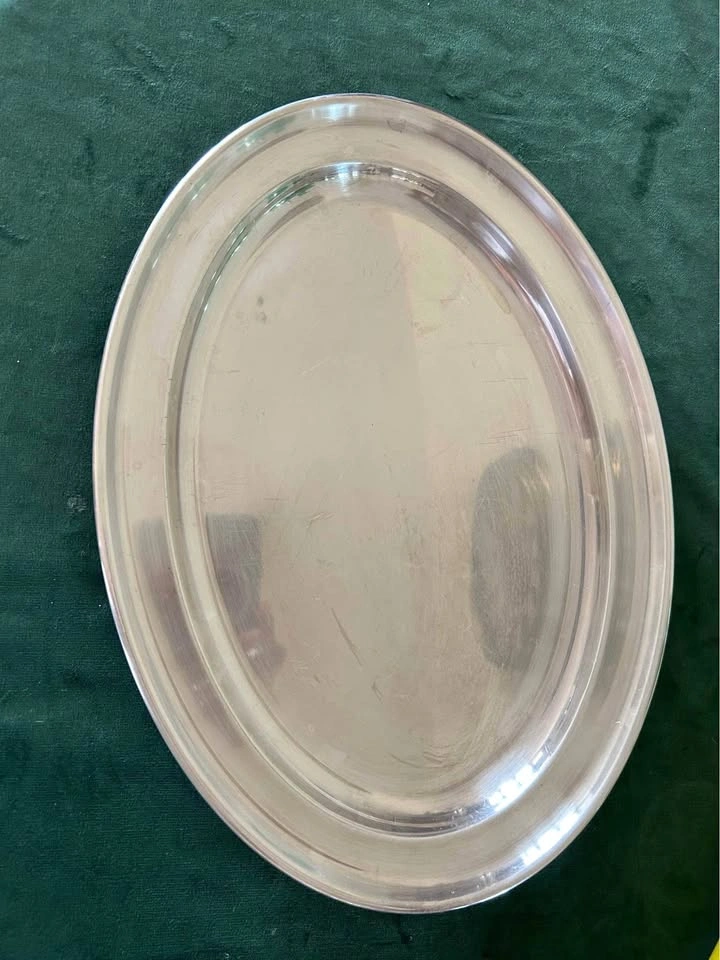 Mappin & Webb London&Sheffield Silverplate Oval Platter, tray